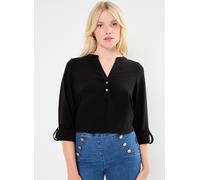 Vêtements Vero Moda VMANI LS TOP WVN GA NOOS pour Accessoires M Noir