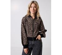 Vêtements Vero Moda VMARIA LS HIGHNECK ZIPPER BOMBER JACKET pour Femme S Noir