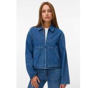Vêtements Vero Moda Vmaura Ls Denim Jacket Si342 pour Femme M Bleu