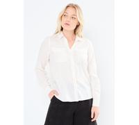 Vêtements Vero Moda VMBUMPY LS GLITTER SHIRT WVN GA NOOS pour Accessoires S Blanc