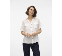 VERO MODA Chemisier 'VMBumpy' blanc, Taille XS