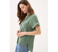 Vero Moda Chemisier pour femme Vmbumpy Manches courtes Vert Taille L