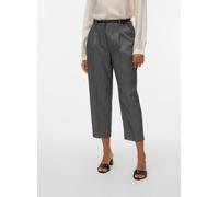 Vêtements Vero Moda Vmelma Mw Barrel Belt Ankle Pant Noos pour Femme S X 32 Gris