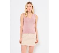 Vêtements Vero Moda VMELSA SHINE SL V-NECK TOP FR pour Femme M Marron
