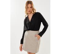Vêtements Vero Moda Vmfortuneallison Hw Short Skirt Ga pour S Gris
