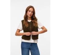 Vêtements Vero Moda VMGILLY SL GILET JRS BTQ FR pour Femme S Vert