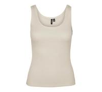 Vêtements Vero Moda Vmhenna S/L Top Jrs Lcs pour Femme XL Beige