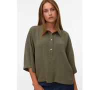 Vêtements Vero Moda Vmicelyn 3/4 Shirt Wvn Btq pour Femme S Vert