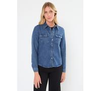 Vêtements Vero Moda VMJENNIE LS DENIM SHIRT MIX NOOS pour Femme L Bleu