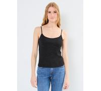 Vêtements Vero Moda VMKANVA SHORT GLITTER SINGLET JRS pour L Noir