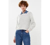 Vêtements Vero Moda Vmleilani New Ls Boatneck Pullover pour Accessoires XS Blanc