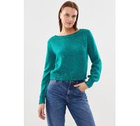 Vêtements Vero Moda Vmleilani New Ls Boatneck Pullover pour Accessoires XS Vert