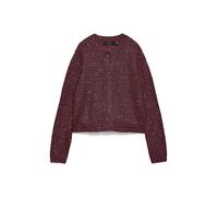 Vêtements Vero Moda VMLEILANI STITCH LS O-NECK CARDIGAN pour Femme M Violet