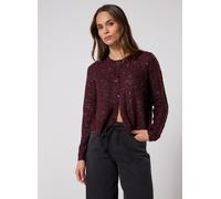 Vêtements Vero Moda VMLEILANI STITCH LS O-NECK CARDIGAN pour Femme S Violet