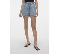Vêtements Vero Moda Vmlyra Hr Paperbag Shorts Mix pour Femme XS Bleu