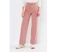 Vêtements Vero Moda VMMARGOT HR WIDE BUT COLOR JEANS LCS pour Femme 25 X 32 Rouge