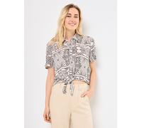 Vêtements Vero Moda VMMENNY TIE SS SHIRT WVN GA pour Femme M Beige