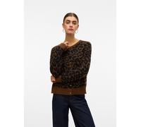 Vêtements Vero Moda VMNEWKAI LS O-NECK CARDIGAN BOO pour Femme XL Marron