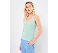 Vêtements Vero Moda VMNEWLEXSUN SHINE SL TOP REP pour S Vert