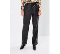 Vêtements Vero Moda VMOLYMPIAZAMIRA MW STRAIGHT PL PANT NOOS pour Accessoires S X 34 Noir