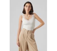 Vêtements Vero Moda Vmrosa Sl Top Jrs Noos pour Femme L Blanc