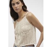 Vêtements Vero Moda Vmsilja Sl Top pour Accessoires XS Beige