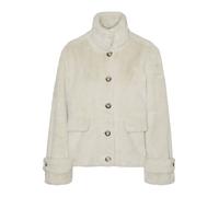 Vêtements Vero Moda VMSONJAEVA SHORT FAUX FUR JACKET GA BOO pour Femme L Beige