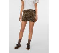 Vêtements Vero Moda VMTESS MR DENIM AOP SHORTS NOOS pour Accessoires S Marron