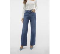 Vero Moda Tessa Wide Straight Fit Ra380 Ga High Waist Jeans Bleu 32 / 32 Femme