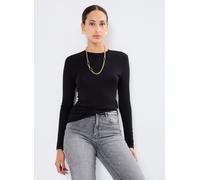 Vêtements Vila VIALEXIA O-NECK L/S TOP - NOOS pour Femme S Noir