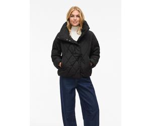 Vêtements Vila Vibumble L/S Puffer Jacket pour Femme 40 Noir