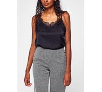 Vêtements Vila VICAVA NEW LACE SINGLETSU - NOOS pour Femme 36 Noir