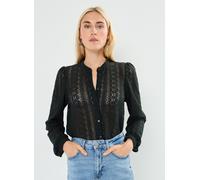 Vêtements Vila VICHIKKA LACE L/S SHIRT- NOOS pour Femme XL Noir