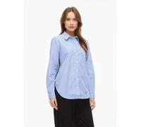 Vêtements Vila Vidoja Ls Striped Tape Shirt pour 40 Bleu