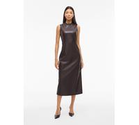 Vêtements Vila VIELANA S/L MIDI DRESS pour 40 Marron