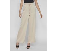 Vêtements Vila Viellette Hw Wide Pants-Noos pour Femme 36 Beige