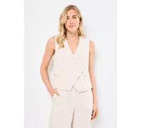 Vêtements Vila VIFLEA S/L TAILORED VEST pour Femme 34 Beige