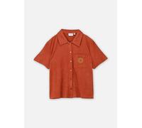 Vêtements Vila Vifrotte Emb Ss Shirt pour S Marron