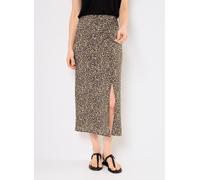 Vêtements Vila VIIRMA IRA HW MIDI SKIRT pour Femme 36 Marron