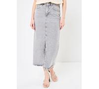 Vêtements Vila VIJAF HW MIDI DENIM SKIRT-NOOS pour Femme 38 Gris