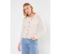 Vêtements Vila VIJULAJA O-NECK L/S KNIT CARDIGAN pour Femme S Beige