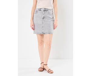 Vêtements Vila VIKAJA JAF DENIM SKIRT- NOOS pour 38 Gris