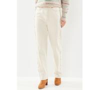 Vêtements Vila Vikatja Raw Hw Straight Jeans pour Accessoires 36 X 30 Blanc