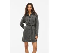 Vêtements Vila Vikiki L/S Denim Shirt Dress Dgd pour Accessoires 36 Gris