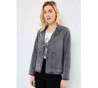 Vêtements Vila VIKIKI L/S TIE DENIM JACKET DGD pour Femme 36 Gris
