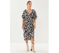 Vêtements Vila Vilaya Ila V-Neck 2/4 Mid Calf Dress/Su pour Accessoires XS Noir