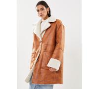 Vêtements Vila Viloal L/S Jacket pour Accessoires 34 Marron