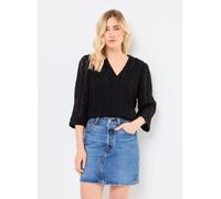 Vêtements Vila VILUMENA V-NECK 3/4 TOP pour Femme S Noir