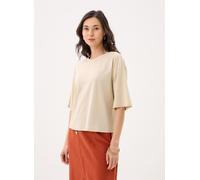 Vêtements Vila Viluxi O-Neck Oversized Tee/Vol pour Femme S Beige