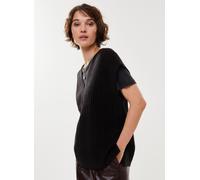 Vêtements Vila Vimalje V-Neck S/L Oversize Knit Vest pour Accessoires XS Noir